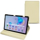 Housse cuir Samsung Galaxy Tab S6 Lite - Beige ( Nappa - Pantone 7502C ) 