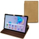 Housse cuir Samsung Galaxy Tab S6 Lite - Sable vintage ( Roughtcut - Gaucho#57254 ) 