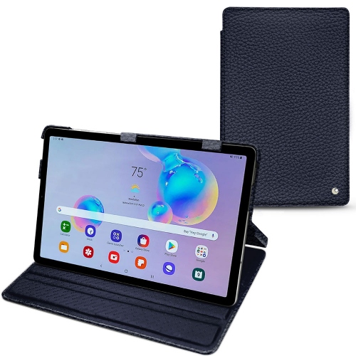Ledertasche für Samsung Galaxy Tab S6 LiteCobalt ( Pantone #2b253f ) 