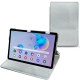 レザーケース Samsung Galaxy Tab S6 Lite - Platinium ( Pantone 877C ) 