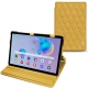Lederschutzhülle Samsung Galaxy Tab S6 Lite - Mimosa - Couture ( Pantone 141C ) 