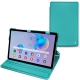 Housse cuir Samsung Galaxy Tab S6 Lite - Bleu fluo