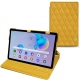 レザーケース Samsung Galaxy Tab S6 Lite - Jaune soulèu - Couture