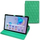 レザーケース Samsung Galaxy Tab S6 Lite - Menthe vintage - Couture