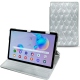 レザーケース Samsung Galaxy Tab S6 Lite - Platinium - Couture