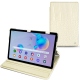 Housse cuir Samsung Galaxy Tab S6 Lite - Crocodile milk