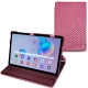 Capa em pele Samsung Galaxy Tab S6 Lite - Serpent ciclamino