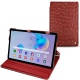 Custodia in pelle Samsung Galaxy Tab S6 Lite - Autruche ciliegia