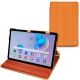 Lederschutzhülle Samsung Galaxy Tab S6 Lite - Abaca arancio