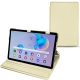 Custodia in pelle Samsung Galaxy Tab S6 Lite - Beige PU