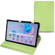 Housse cuir Samsung Galaxy Tab S6 Lite - Vert olive PU