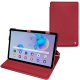 Housse cuir Samsung Galaxy Tab S6 Lite - Rouge passion