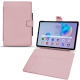 Samsung Galaxy Tab S6 Lite leather case - Rose ( Nappa - Pantone 2365C ) 