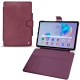 レザーケース Samsung Galaxy Tab S6 Lite - Prune vintage ( Pantone 512C ) 