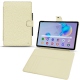 Custodia in pelle Samsung Galaxy Tab S6 Lite - Ivoire ( Sleek P C12 - White ) 