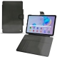 Samsung Galaxy Tab S6 Lite leather case - Onyx ( Black ) 