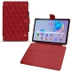 Funda de piel Samsung Galaxy Tab S6 Lite - Rouge - Couture ( Nappa - Pantone 199C ) 
