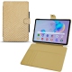 Housse cuir Samsung Galaxy Tab S6 Lite - Serpent sabbia