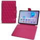 Housse cuir Samsung Galaxy Tab S6 Lite - Rose fluo - Couture