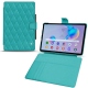 レザーケース Samsung Galaxy Tab S6 Lite - Bleu fluo - Couture