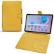 Housse cuir Samsung Galaxy Tab S6 Lite - Jaune soulèu