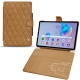 Samsung Galaxy Tab S6 Lite leather case - Castan esparciate - Couture