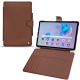 Housse cuir Samsung Galaxy Tab S6 Lite - Marron délicat