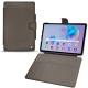 Housse cuir Samsung Galaxy Tab S6 Lite - Gris Veggie