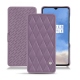 Custodia in pelle OnePlus 7T - Lilas - Couture ( Nappa - Pantone 2645U ) 