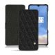 Funda de piel OnePlus 7T - Ebène - Couture ( Sleek P C12 - Black ) 