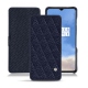 OnePlus 7T leather case - Cobalt - Couture ( Pantone 2766C ) 