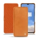 Housse cuir OnePlus 7T - Mandarine vintage ( Pantone 165C ) 