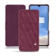 Housse cuir OnePlus 7T - Prune vintage - Couture