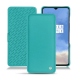 가죽 커버 OnePlus 7T - Bleu fluo