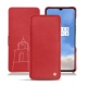 Housse cuir OnePlus 7T - Rouge troupelenc