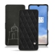 Housse cuir OnePlus 7T - Negre poudro - Couture