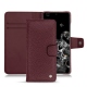 Capa em pele Samsung Galaxy S20 Ultra 5G - Lie de vin ( Pantone 5115C ) 
