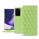 Lederschutzhülle Samsung Galaxy Note20 Ultra - Vert olive - Couture ( Nappa - Pantone 578U ) 