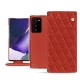 Capa em pele Samsung Galaxy Note20 Ultra - Papaye - Couture ( Pantone 180C ) 