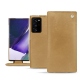 Lederschutzhülle Samsung Galaxy Note20 Ultra - Sable vintage ( Roughtcut - Gaucho#57254 ) 