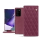 Housse cuir Samsung Galaxy Note20 Ultra - Prune vintage - Couture