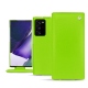 Capa em pele Samsung Galaxy Note20 Ultra - Vert fluo
