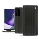 Samsung Galaxy Note20 Ultra leather case - Abaca nero