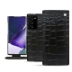 Funda de piel Samsung Galaxy Note20 Ultra - Crocodile nero