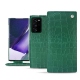Custodia in pelle Samsung Galaxy Note20 Ultra - Crocodile pino