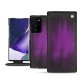 Samsung Galaxy Note20 Ultra leather case - Violet Patine