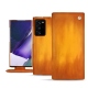 Capa em pele Samsung Galaxy Note20 Ultra - Orange Patine