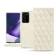 Custodia in pelle Samsung Galaxy Note20 Ultra - Blanc escumo - Couture