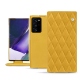 レザーケース Samsung Galaxy Note20 Ultra - Jaune soulèu - Couture