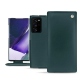 Samsung Galaxy Note20 Ultra leather case - Bleu Veggie